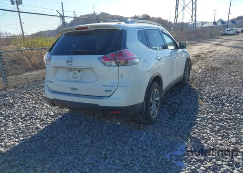 2014 Nissan Rogue Sl из США, поврежденный, VIN 5N1AT2MV2EC840425